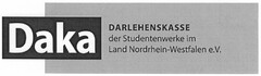 Daka DARLEHENSKASSE der Studentenwerke im Land Nordrhein-Westfalen e.V.