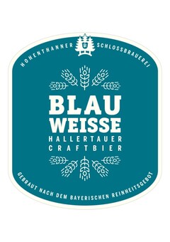 BLAU WEISSE HALLERTAUER CRAFTBIERE