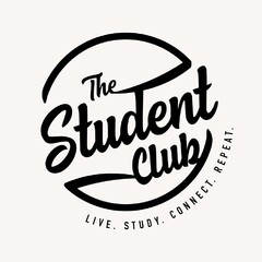 The Student Club LIVE. STUDY. CONNECT. REPEAT.