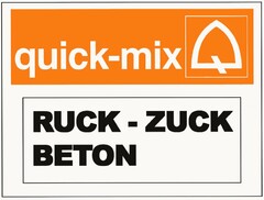 quick-mix RUCK-ZUCK BETON