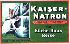 KAISER-NATRON Speise - Natron für Küche, Haus, Reise