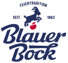 FEIERTRADITION SEIT 1963 Blauer Bock