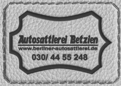 Autosattlerei Betzien www.berliner-autosattlerei.de 030/4455248