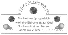 Geistvoller Gruß vom Bodensee