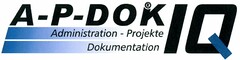 A-P-DOK IQ Administration-Projekte Dokumentation