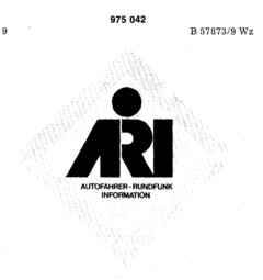 ARI AUTOFAHRER-RUNDFUNK INFORMATION