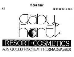 gaby hartl RESORT   COSMETICS