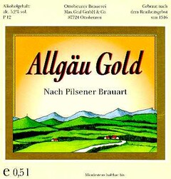 Allgäu Gold Nach Pilsener Brauart