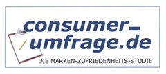 consumer-umfrage.de DIE MARKEN-ZUFRIEDENHEITS-STUDIE