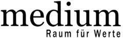 medium Raum für Werte