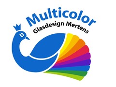 Multicolor Glasdesign Mertens