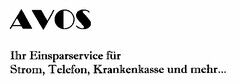 AVOS Ihr Einsparservice für Strom, Telefon, Krankenkasse und mehr...