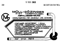 MÜLL-GÖZINGER