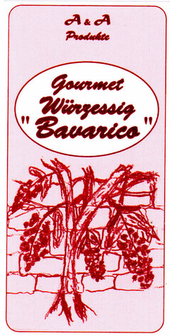 A & A Produkte Gourmet Würzessig "Bavarico"