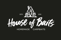 ESTD 2018 House of Baits HOMEMADE CARPBAITS