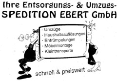 Ihre Entsorgungs- & Umzugs- SPEDITION EBERT GmbH