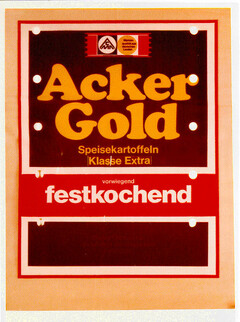 Acker Gold festkochend