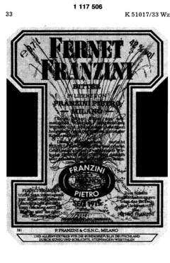 FERNET FRANZINI