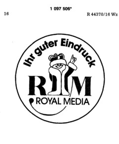 Ihr guter Eindruck RM ROYAL MEDIA