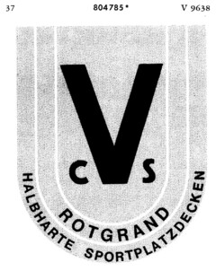 CVS ROTGRAND HALBHARTE SPORTPLATZDECKEN