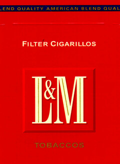 L&M TOBACCOS FILTER CIGARILLOS