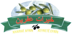 KHAIRAT AFRIN XEYRETE EFRIN