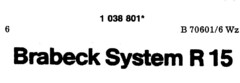 Brabeck System R 15