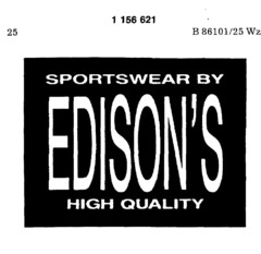 SPORTSWEAR BY EDISON'S HIGH QUALITY