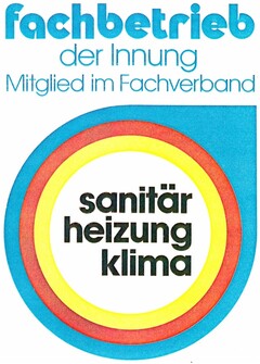 sanitär heizung klima fachbetrieb der Innung