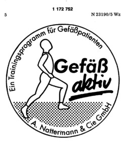 Ein Trainingsprogramm für Gefäßpatienten Gefäß aktiv A. Nattermann & Cie GmbH