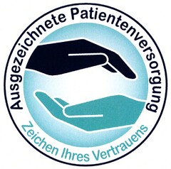 Ausgezeichnete Patientenversorgung Zeichen Ihres Vertrauens