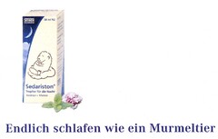 Sedariston Endlich schlafen wie ein Murmeltier