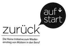 zurück auf start Die Heine Initiative zum Wiedereinstieg von Müttern in den Beruf