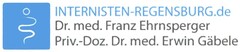 INTERNISTEN-REGENSBURG.de Dr. med. Franz Ehrnsperger Priv.-Doz. Dr. med. Erwin Gäbele