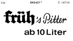 früh's Pitter ab 10 Liter