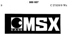 C CASE MSX