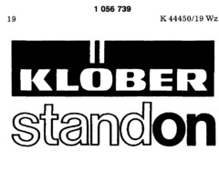 KLÖBER standon