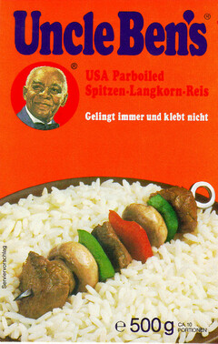 Uncle Ben`s USA Parboiled Spitzen-Langkorn-Reis Gelingt immer und klebt nicht