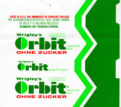 Wrigley's Orbit OHNE ZUCKER