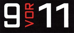 9 VOR 11