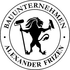 BAUUNTERNEHMEN ALEXANDER FRIZEN