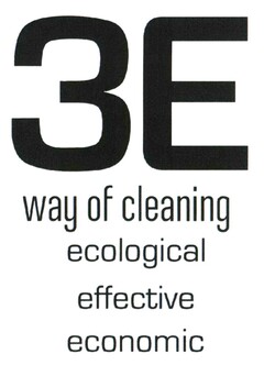 3E way of cleaning