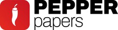 PEPPER papers
