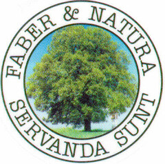 FABER & NATURA SERVANDA SUNT