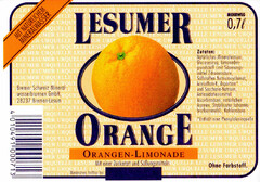 LESUMER ORANGE ORANGEN-LIMONADE