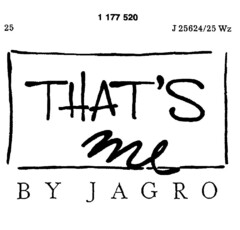 THAT'S me BY JAGRO