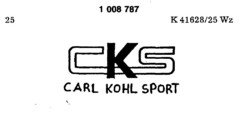 CKS CARL KOHL SPORT