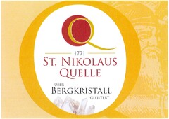 1771 ST. NIKOLAUS QUELLE ÜBER BERGKRISTALL GEFILTERT