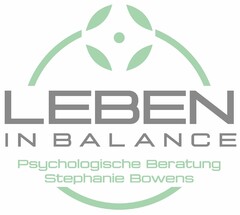 LEBEN IN BALANCE Psychologische Beratung Stephanie Bowens