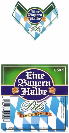 Eine Bayern Halbe Pils HERB & WÜRZIG